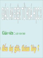 TIẾT 51 THỰC HÀNH TÍNH CHẤT CỦA HIĐROCACBON