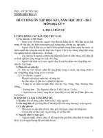 Đề cương ôn tập hk1 môn địa lý 9 (2012   2013)   phòng gdđt duyên hải 