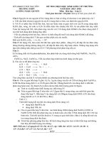 Thi chon Hoa Hoc HSG khoi 11- 2015-2016