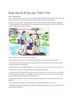 Soạn bài tôi đi học của thanh tịnh 