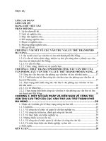 Tiểu luận: Công tác văn thư lưu trữ cục văn thư lưu trữ thành phố đà nẵng