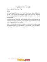 Nghị luận xã hội về tính tự lập 