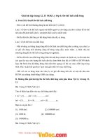 Giải bài tập trang 12, 13 SGK lý lớp 6 đo thể tích chất lỏng 