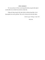 Tiểu luận: công tác phục vụ bạn đọc tại thư viện tỉnh bắc giang