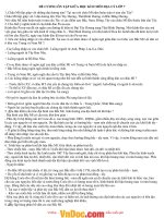 Đề cương ôn tập giữa học kì 2 môn địa lý lớp 7 năm 2014   2015 