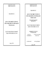 Quản lý Quản lý Nhà nước Ứng dụng công nghệ thông tin trong hoạt động của nội bộ của các cơ quan nhà nước