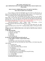 ĐỀ CƯƠNG VIẾT BÁO CÁO QUÁ TRÌNH PHẤN ĐẤU XÂY DỰNG TRƯỜNG ĐẠT CHUẨN QUỐC GIA