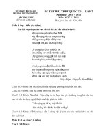 đề thi thử thpt quốc gia năm 2016 môn ngữ văn truong thpt ngo si lien 