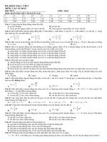 10 đề 1 tiết vật lý 10 NC 