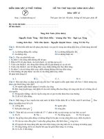 Đề thi thử lần 1 2015   diễn đàn vật lí phổ thông (updated) 