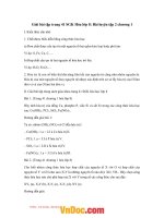 Giải bài tập trang 41 SGK hóa lớp 8 bài luyện tập 2 chương 1 