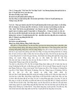 bài thi em yêu lịch sử