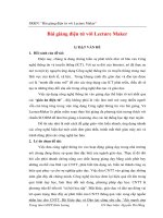 Sáng kiến kinh nghiệm bài giảng điện tử với lecture maker 