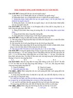 TRẮC NGHIỆM  SÓNG AS đề THI đh cđ các năm TRƯỚC