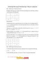 Giải bài tập SGK trang 25 toán lớp 6 tập 1 phép trừ và phép chia 