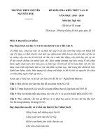 đề thi thử thpt quốc gia năm 2016 môn ngữ văn truong thpt chuyen nguyen hue ha noi lan 2 
