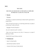 Phân tích lược đồ phân bố các môi trường tự nhiên biểu đồ nhiệt độ và lượng mưa ở châu phi 