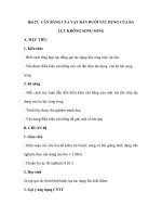 Bài 27 cân bằng của vật rắn dưới tác dụng của ba lực không song song 