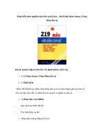 Sáng kiến kinh nghiệm luật dân sự đại học – bài 8 khái niệm chung về hợp đồng dân sự 