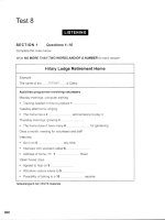 Ielts test exam in 2014