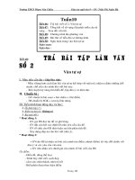 Giáo án ngữ văn lớp 9 tuần 10 