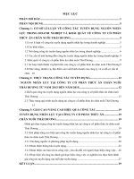 Nâng cao hiệu quả công tác tuyển dụng nguồn nhân lực tại công ty cổ phần thức ăn chăn nuôi Thái Dương