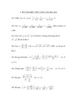 Rút gọn biểu thức chứa căn bậc hai 