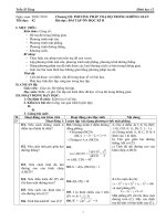 Giáo án hình học lớp 12 tiết 42 