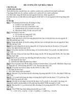Đề cương ôn tập hk2 hóa học 9 