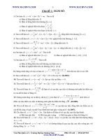 Các chủ đề luyện thi đại học