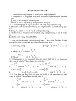 GIAO THOA ÁNH SÁNG .........