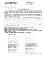 ĐỌC HIỂU   lộc bắc 