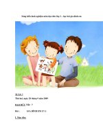 Sáng kiến kinh nghiệm môn đạo đức lớp 2 – học bài gia đình em 