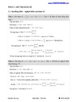 PHẦN 1  đồ THỊ hàm số