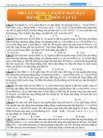 100 câu sóng cơ giúp bạn đạt 8 điểm(dap an)