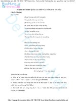 đề thi thử thpt quốc gia năm 2016 môn ngữ văn đề số 2 