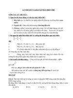 LÝ THUYẾT và bài tập máy BIẾN THẾ