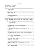 Thực trạng và giải pháp nâng cao hiệu quả công tác đào tạo, phát triển nguồn nhân lực tại Công ty TNHH Thiết kế thời trang Hoa Hồng