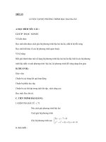 Tiết 15 luyện tập hệ phương trình bậc hai hai ẩn 