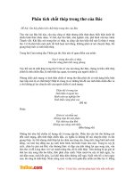 Phân tích chất thép trong thơ của bác 