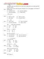 Bài tập tiếng anh lớp 6 unit 4 big or small số 1 