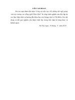 Công tác đào tạo, bồi dưỡng đội ngũ giảng viên tại trường cao đẳng nghề điện biên