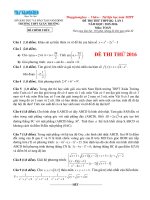 11  de thi thu thpt quoc gia nam 2016 lan 1 truong thpt xuan truong   nam dinh 