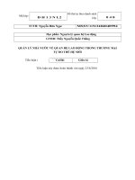 QUẢN LÝ NHÀ NƯỚC VỀ QUAN HỆ LAO ĐỘNG TRONG THƯƠNG MẠI TỰ DO THẾ HỆ MỚI