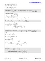 PHẦN 2  LƯỢNG GIÁC 