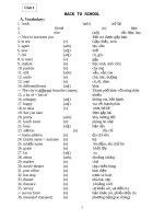 8 chủ đề trắc nghiệm anh văn lớp 7 