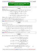 CÁC BÀI TOÁN BẤT PHƯƠNG TRÌNH HAY NHẤT