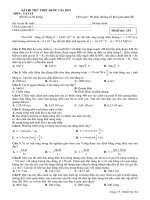 12 đề thi thử vật lý 2015 