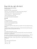 Soạn bài câu nghi vấn lớp 8 