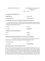 đề thi thử đánh giá năng lực đề 11 